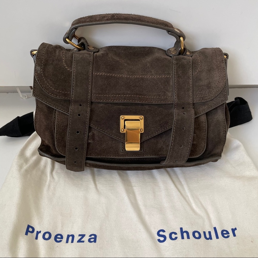 Proenza Schouler PS1 Tiny Suede